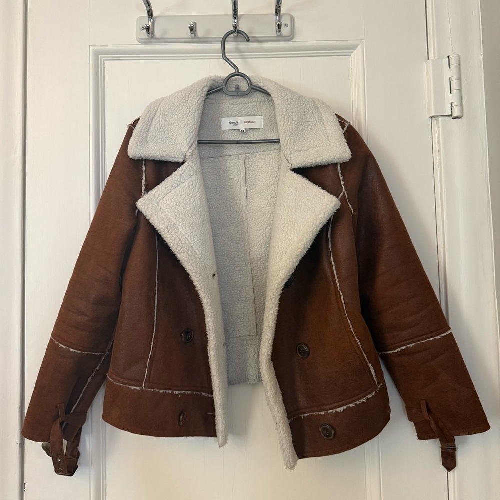 Formula Joven, size 12 (Spanish size 44) fall fur jacket